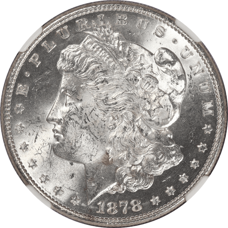 1878-S Morgan S$1 NGC MS 62 