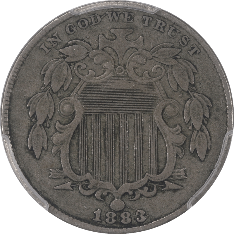 1883/2 Shield Nickel 5cPCGS XF40 - Nice Original Coin