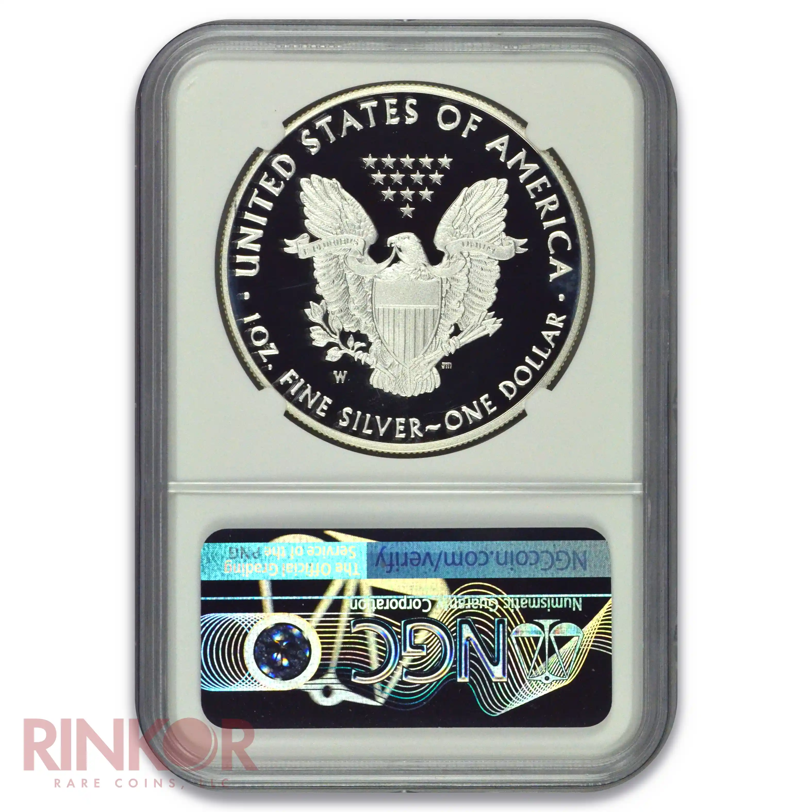 2020-W $1 Silver Eagle V75 Privy First Releases NGC PF 69