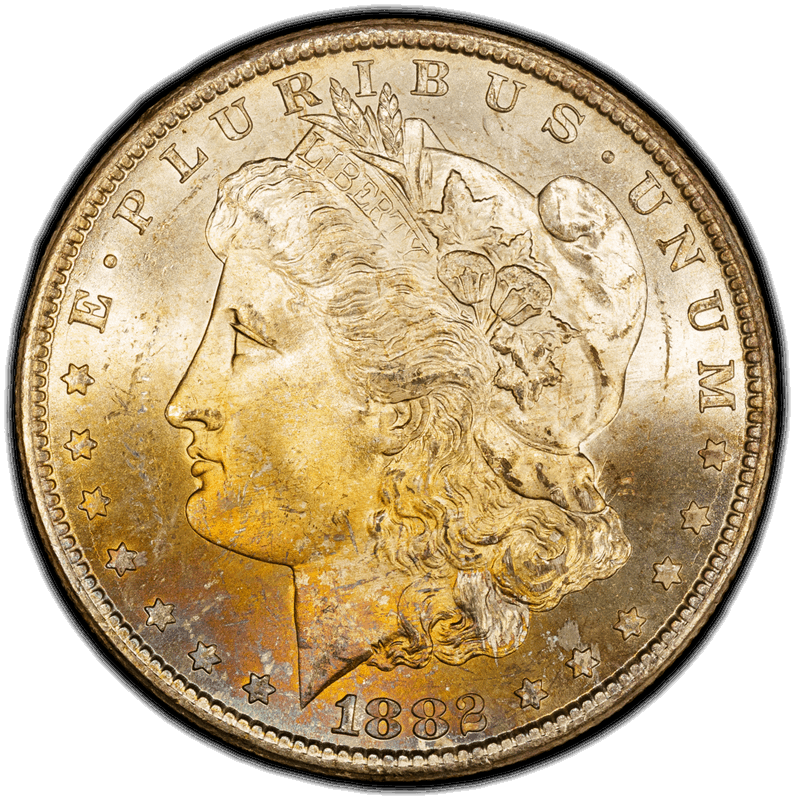 1882-CC $1 PCGS MS 65 CAC