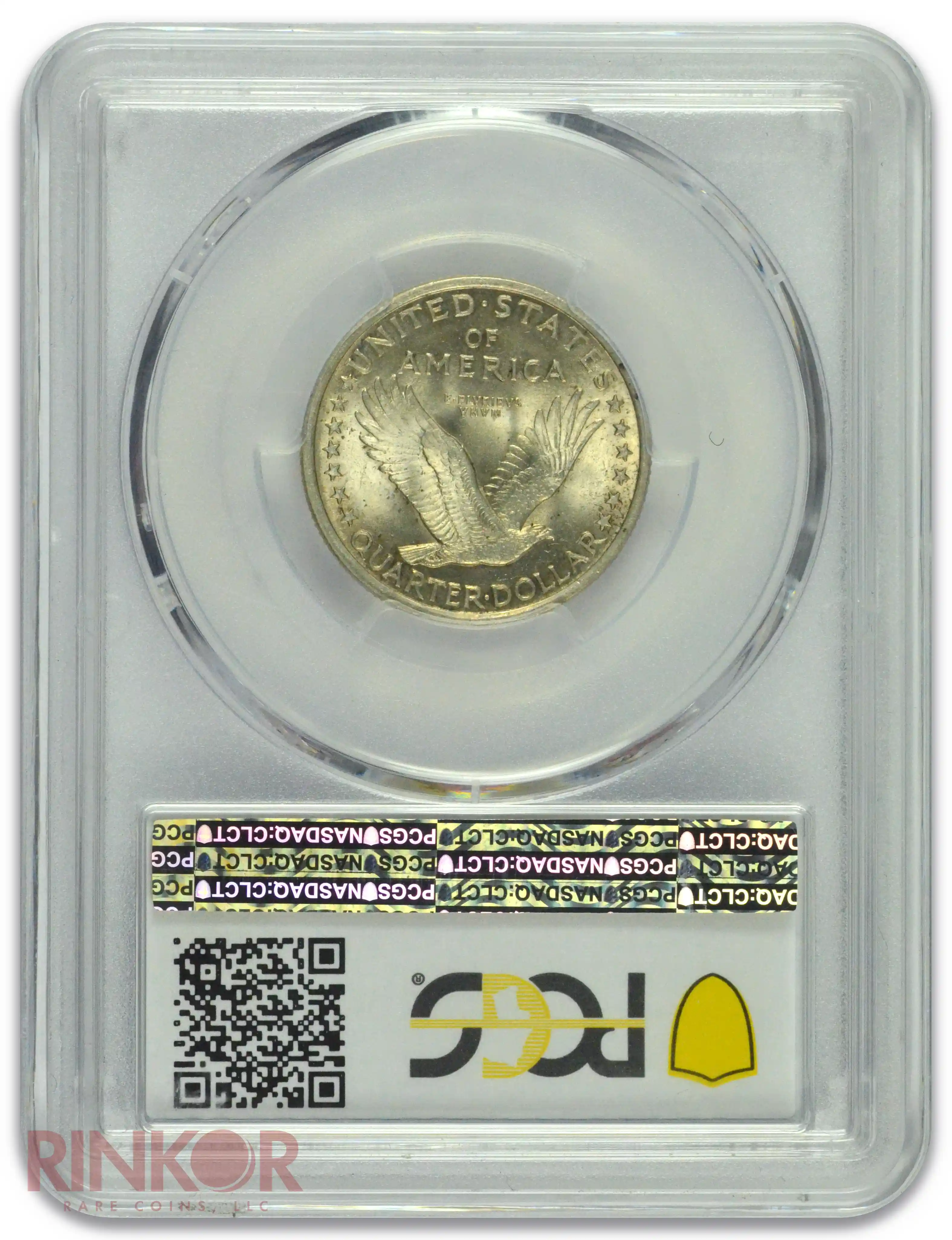 1917 Type 1 Standing Liberty Quarter PCGS MS 65 FH