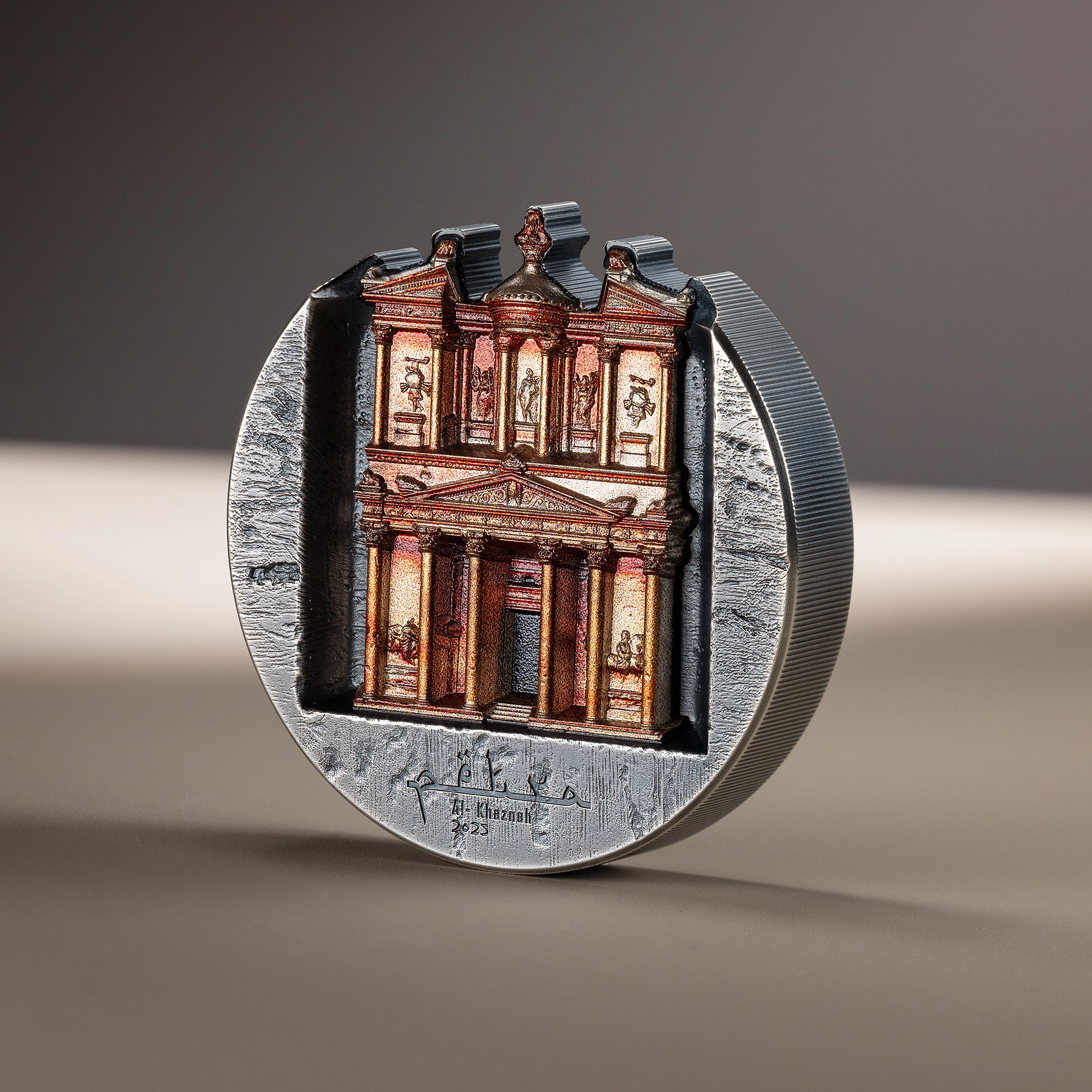 2025 Cook Islands Rose City - Petra 5oz Silver Coin Ultra High Relief