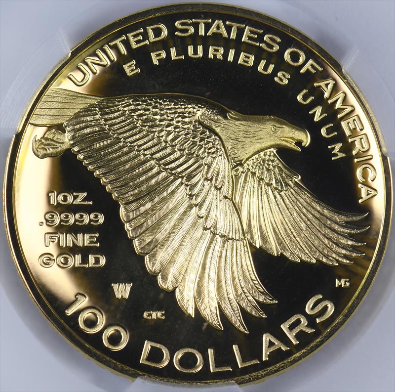 2017-W American Liberty G$100 DCAM (Proof) CACG PR 70