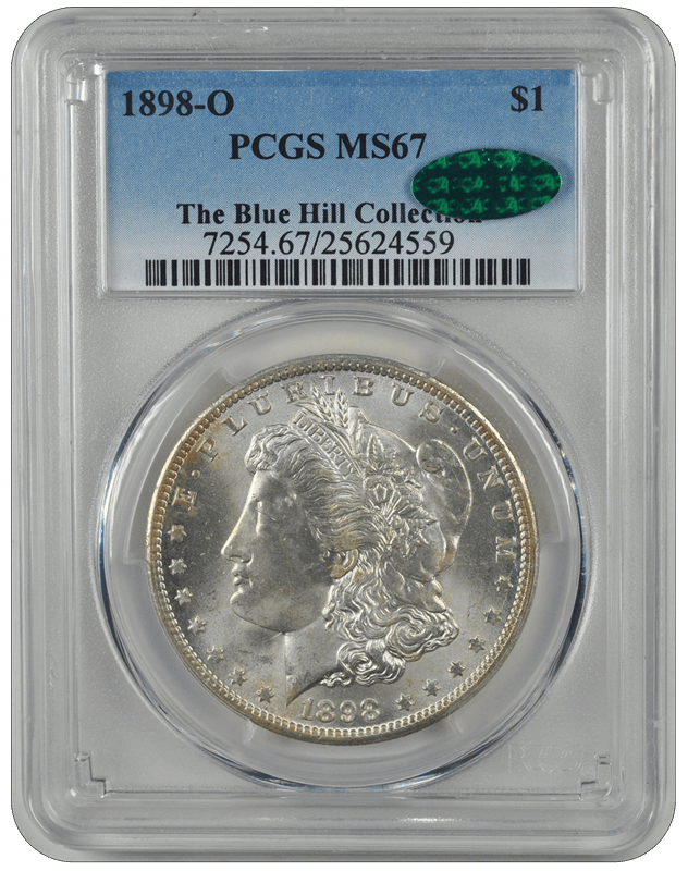 1898-O Morgan PCGS CAC MS 67