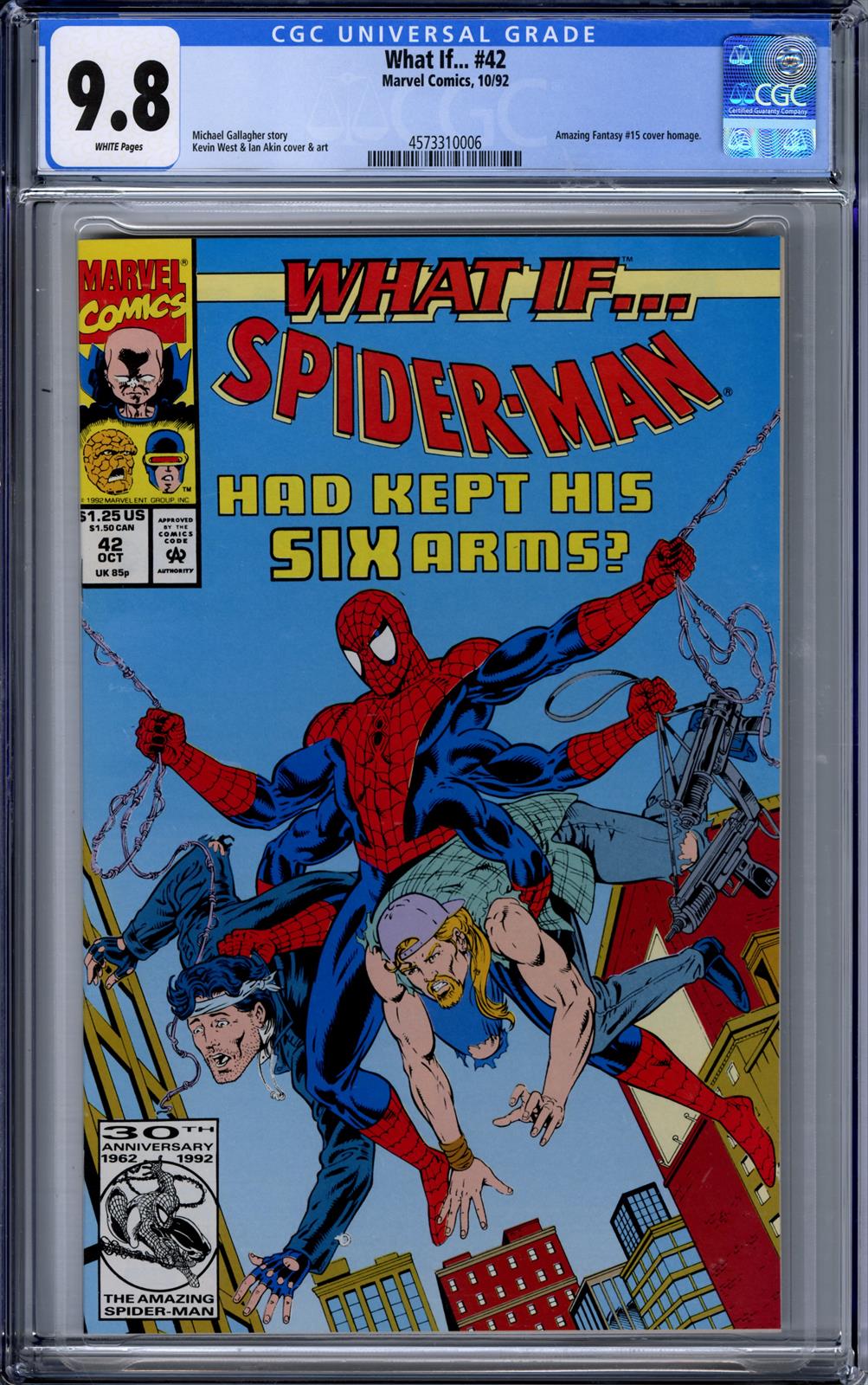 What If #42 CGC 9.8(Marvel, 1992) 