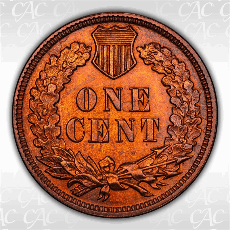 1890 1c CACG PR 66 RB