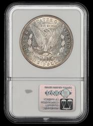 1884 S $1 NGC AU58