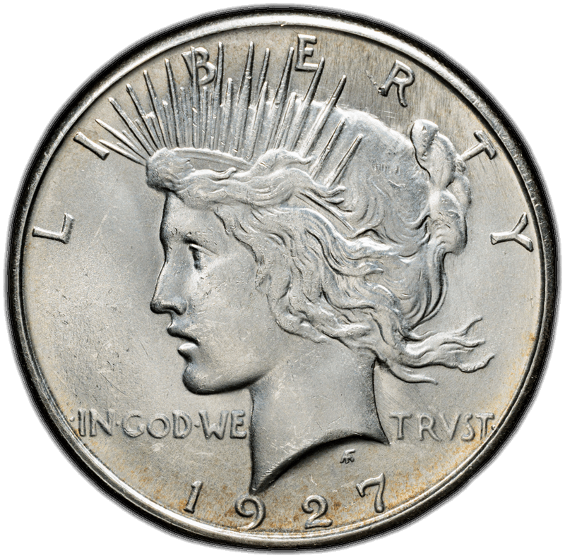 1927-S $1 PCGS MS 63 CAC