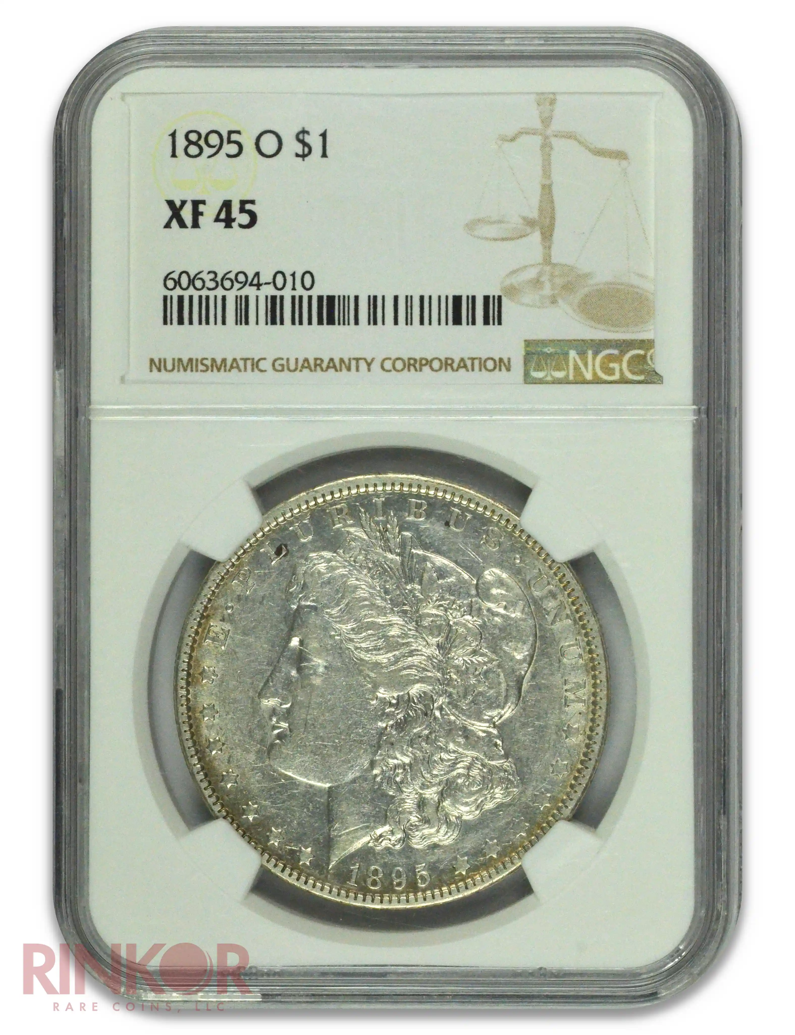 1895-O $1 Morgan Dollar NGC XF-45