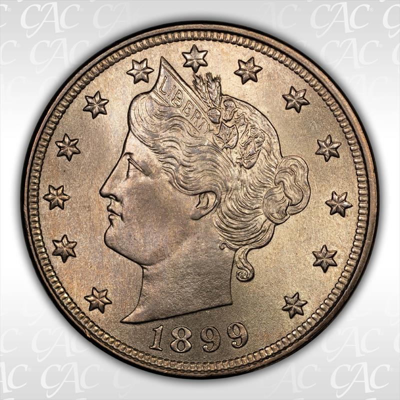 1899 5c CACG MS 66