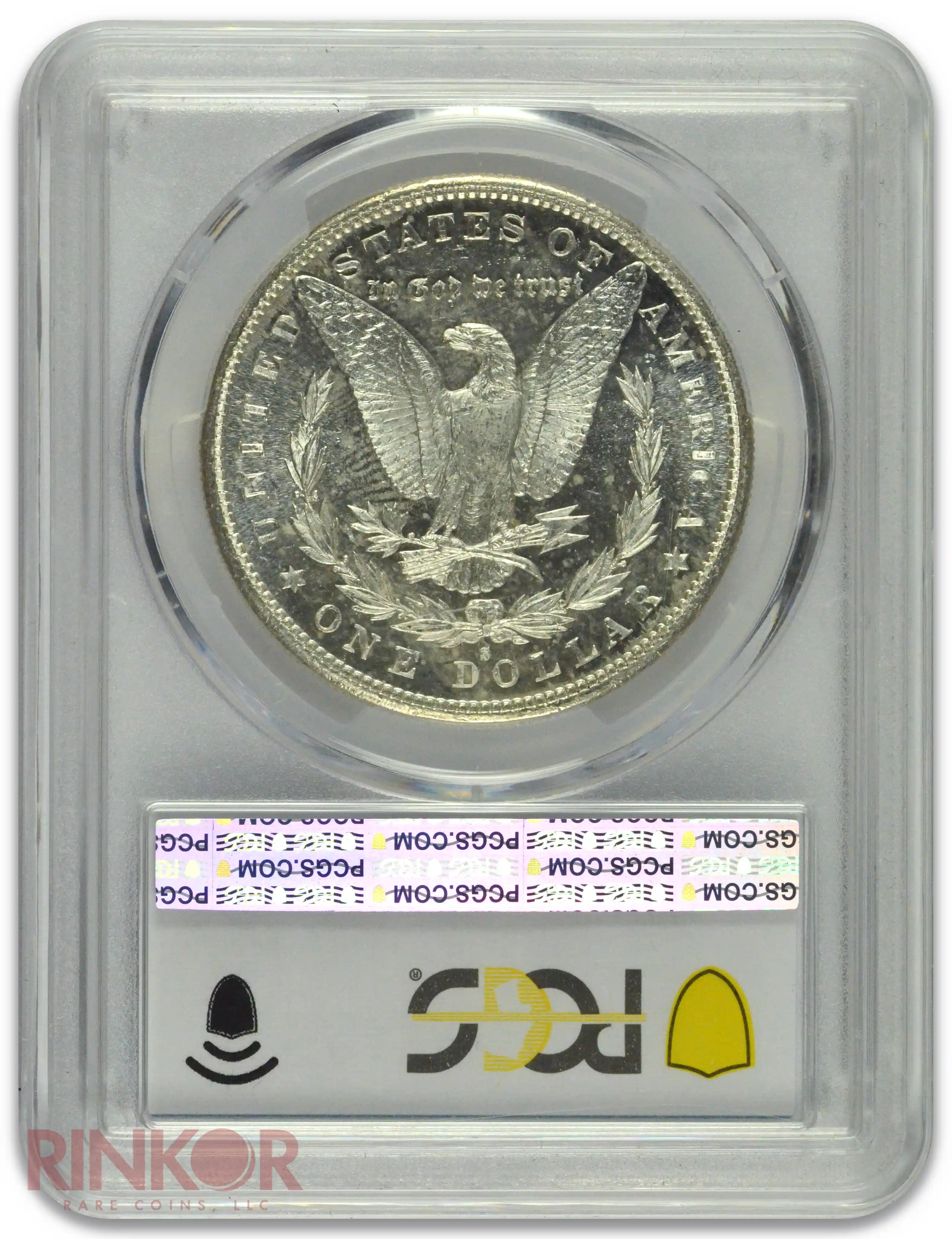 1880/79-S $1 VAM 8 80/79 Medium S PCGS MS 64 DMPL 