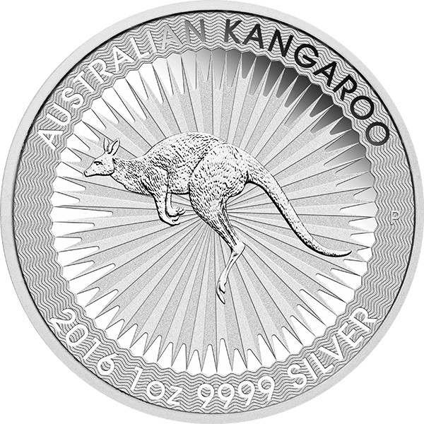 1 OZ AUSTRALIAN SILVER KANGAROO 