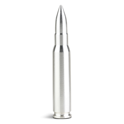 2 OZ SILVER .308 CALIBER BULLET REPLICA 