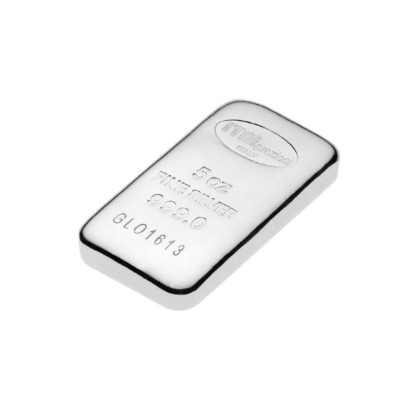 5 OZ SILVER BAR ITALPREZIOSI 2