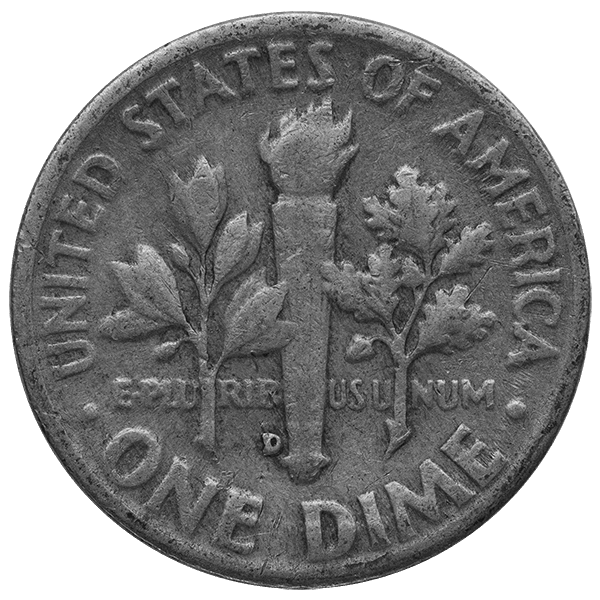 90% AMERICAN SILVER COINS - DIMES 