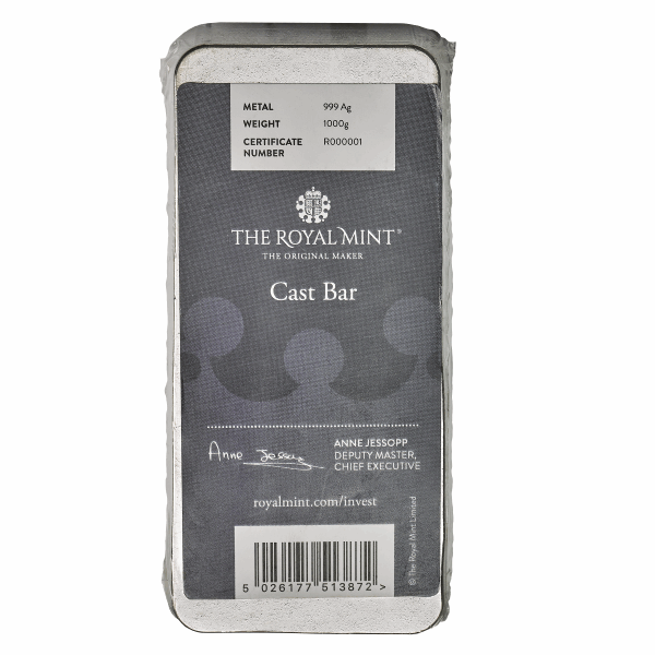 KILO SILVER BAR BRITANNIA thumbnail 2