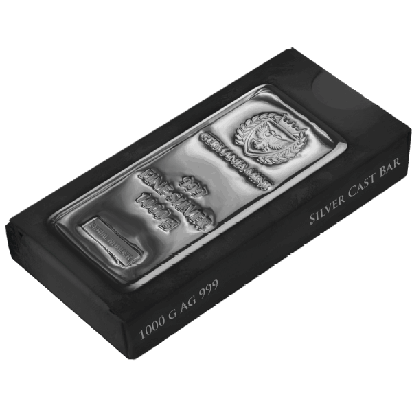 KILO SILVER BAR GERMANIA MINT 