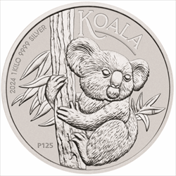 2024 KILO AUSTRALIAN SILVER KOALA 