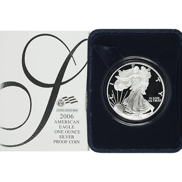 1 OZ AMERICAN SILVER EAGLE PROOF 