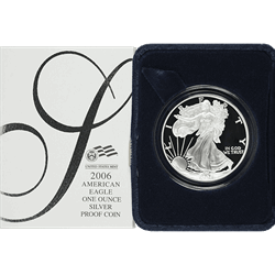 1 OZ AMERICAN SILVER EAGLE PROOF 