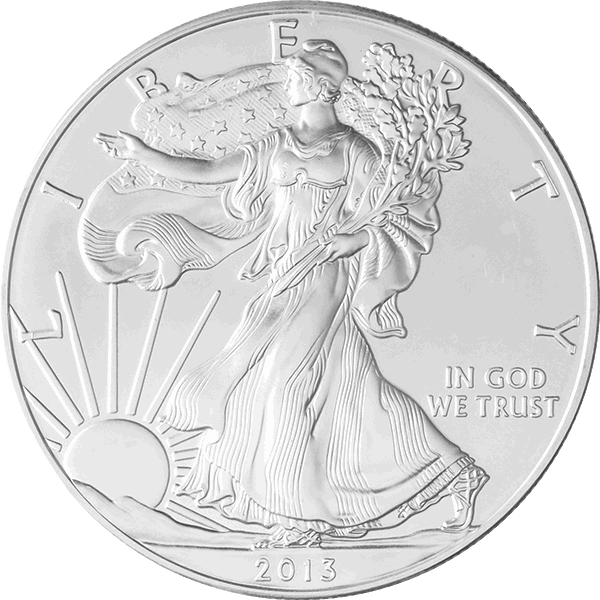 1 OZ AMERICAN SILVER EAGLE 