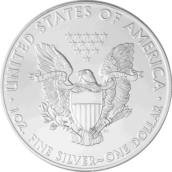 1 OZ  AMERICAN SILVER EAGLE 