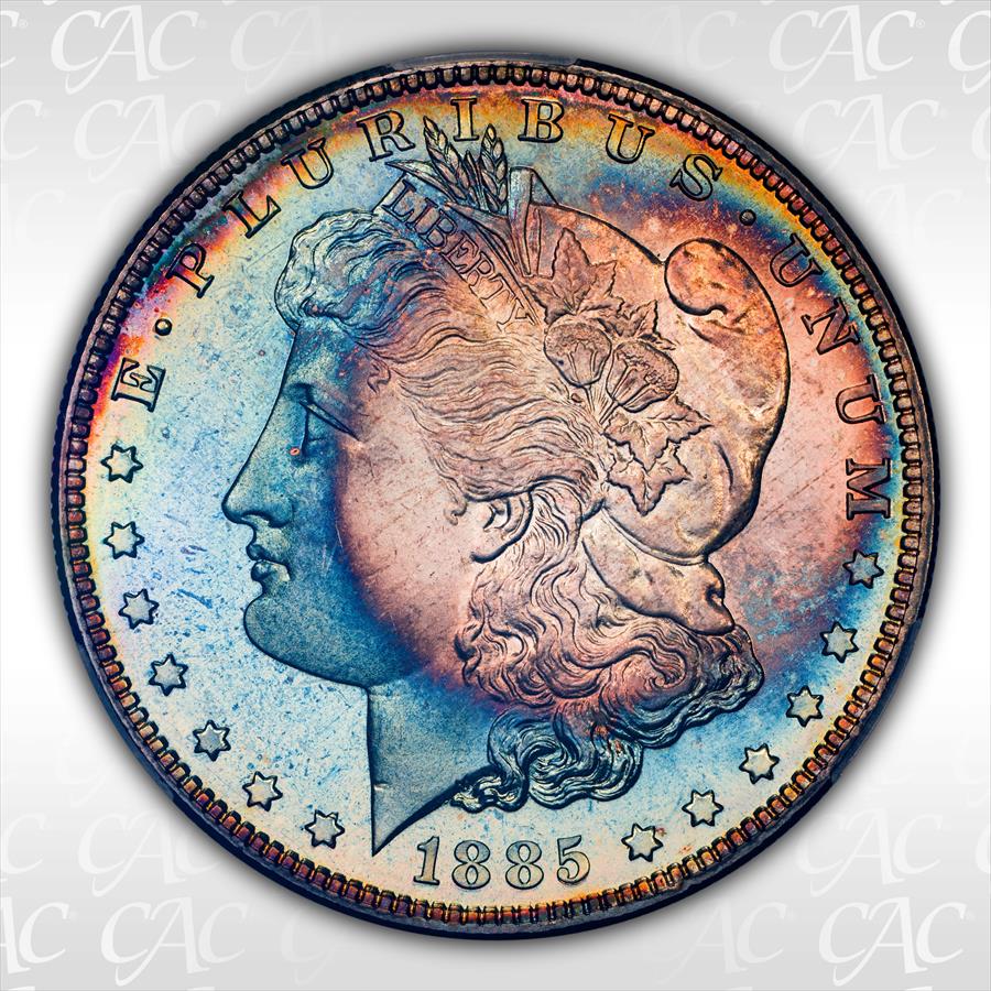 1885 $1.00 CACG PR68 