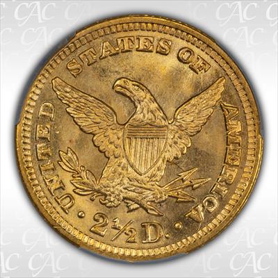 1905 $2.50 CACG MS67 