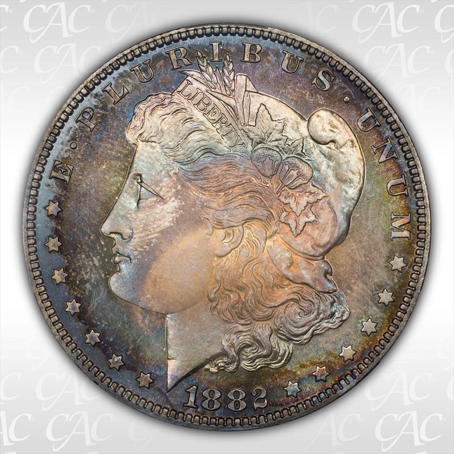 1882 $1 CACG PR67CAM 