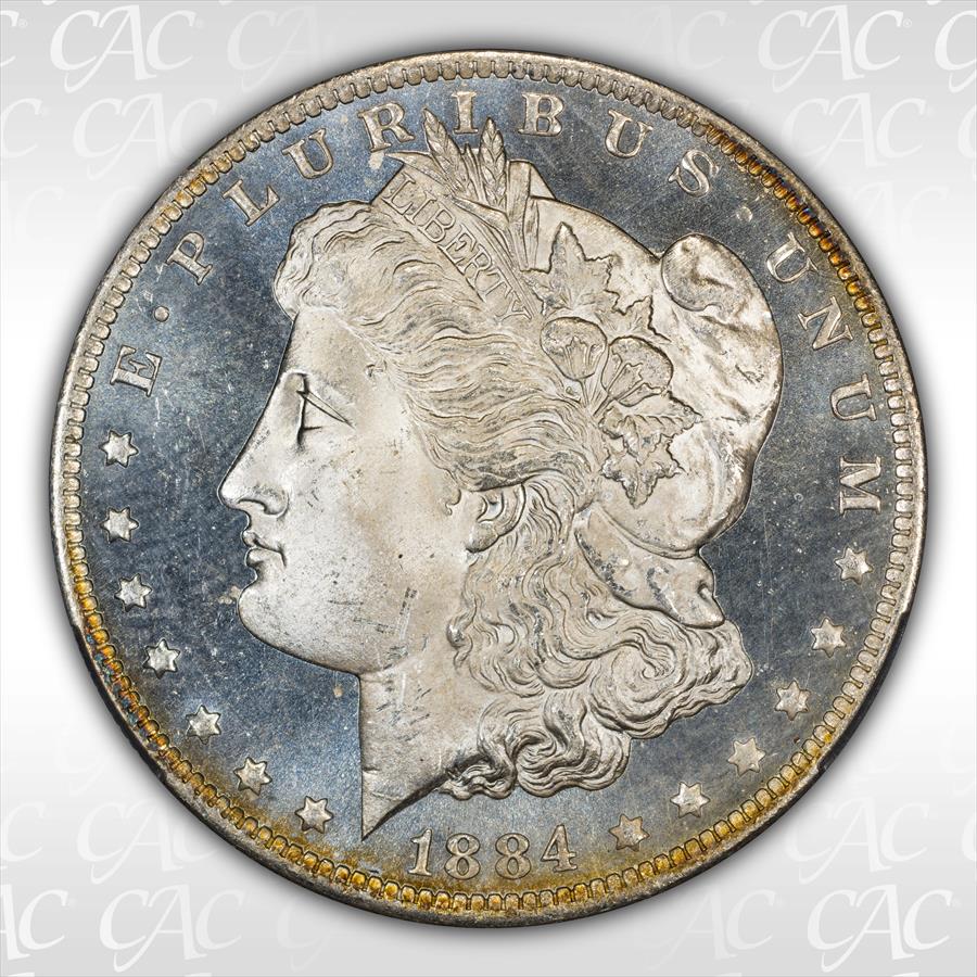1884-O $1 CACG MS64DMPL 