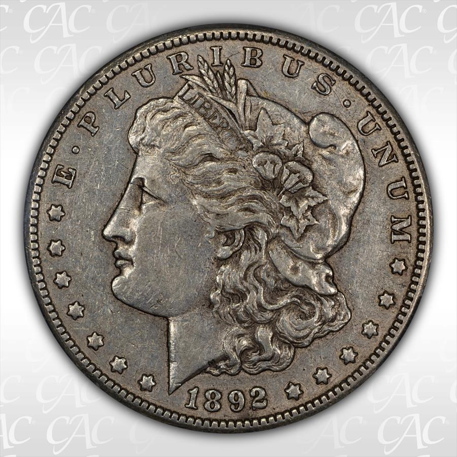 1892-CC $1 CACG XF45 